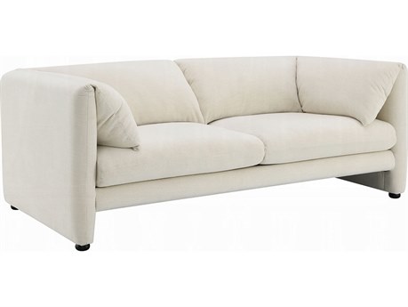 Acme Furniture Jaeda Beige Linen Upholstered Loveseat