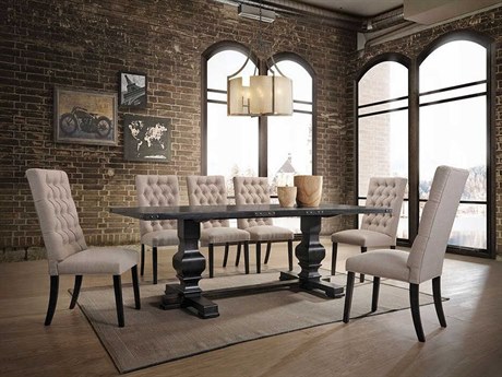 Acme Furniture Morland Rubberwood Dining Room Set