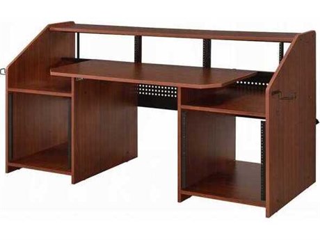 Acme Furniture Annette Cherry Brown Computer Desk