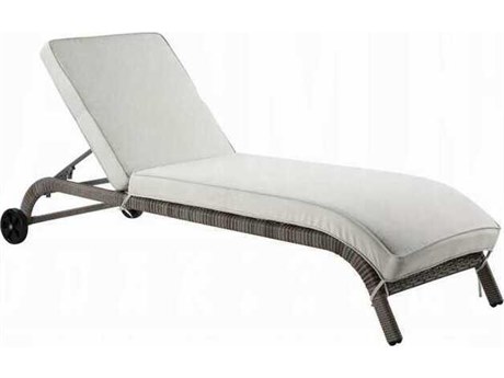 Acme Furniture Salena Beige Fabric Gray Upholstered Chaise
