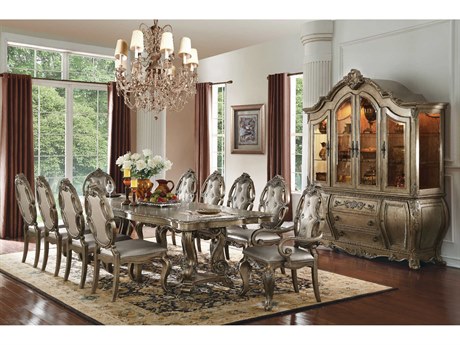 Acme Furniture Ragenardus Rubberwood Dining Room Set