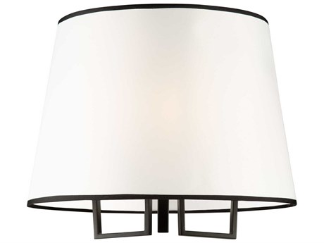 Artcraft Coco 3-Light Gold Black Empire Semi Flush Mount