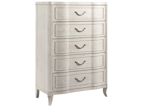 American Drew Harmony Emelie Eggshell White Oak Wood Accent Chest