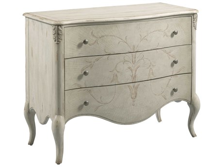 American Drew Cambric Marisca Creme Beige Hardwood Accent Chest