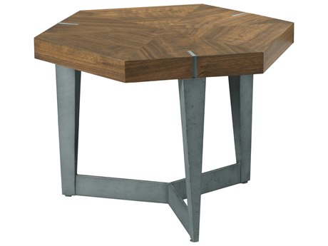 American Drew Modern Synergy Hexagon Wood Coffee Table