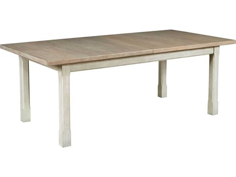 American Drew Litchfield Boathouse Rectangular Driftwood Sun Washed Dining Table