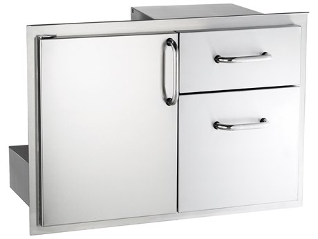 AOG 30-Inch Storage Door with Double Drawer