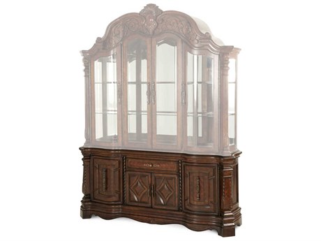 Michael Amini Windsor Court 72" Vintage Fruitwood Sideboard