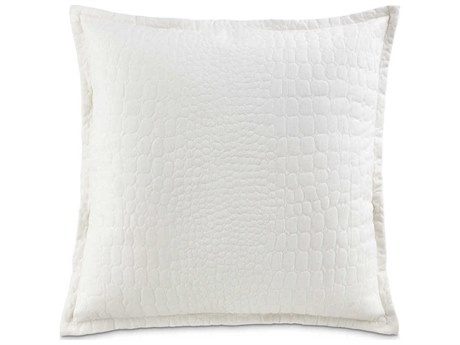 Michael Amini Ashworth 26" x 26" White Euro Sham
