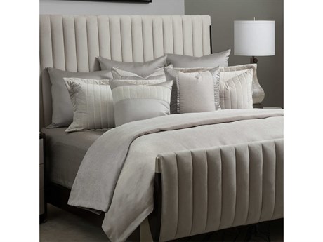 Michael Amini Skylar Champagne Nine-Piece Queen Comforter Set