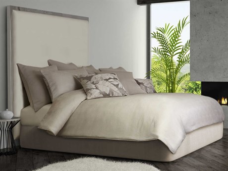 Michael Amini Westerly Mushroom Nine-Piece Queen Comforter Set