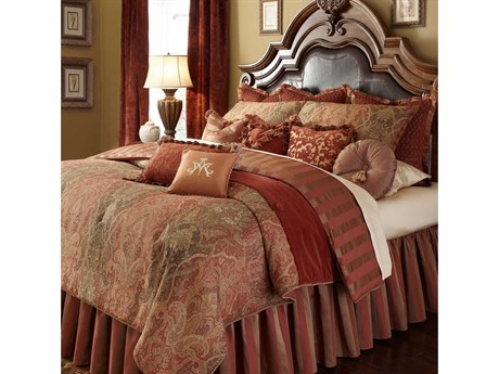 Michael Amini Bedding Woodside Park Spice Comforter Set