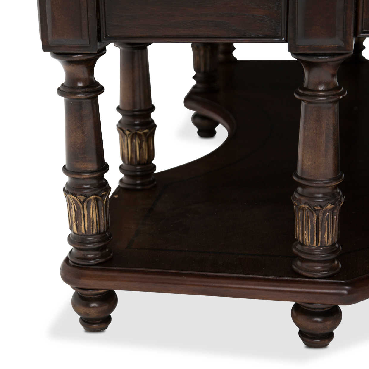 Aico Furniture Michael Amini Aristocrat Marble / Ash & Birch 53'' Wide