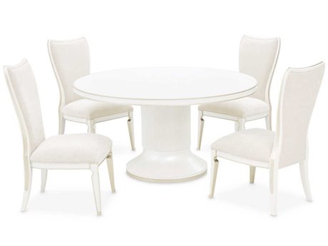 Michael Amini La Marisia Poplar Wood Dining Room Set