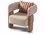 Michael Amini Amora 32" Brown Fabric Accent Chair  AICLFRAMRA835BRN223