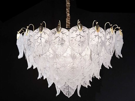 Michael Amini Autumn 21-Light Clear Glass Pendant