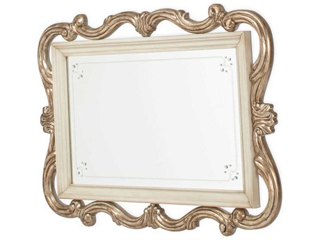 Michael Amini Platine De Royale Champagne Wall Mirror