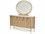 Michael Amini Villa Cherie Hazelnut 74" Wide 6-Drawers Brown Birch Wood Double Dresser with Mirror  AICN900805060410