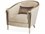Michael Amini Villa Cherie Caramel 35" Beige Fabric Accent Chair  AICN9008835PEARL134