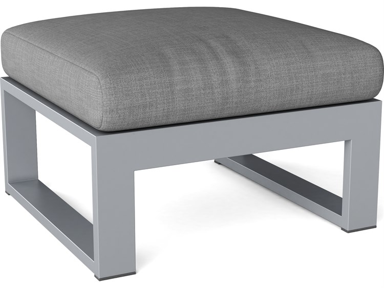 Anderson Teak Lucca Aluminum Patio Ottoman