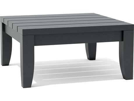 Anderson Teak Coronado Aluminum Dark Grey 24" Square End Table