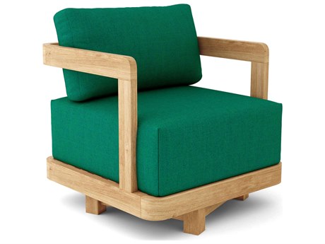 Anderson Teak Granada Deep Seating Swivel Teak Lounge Chair