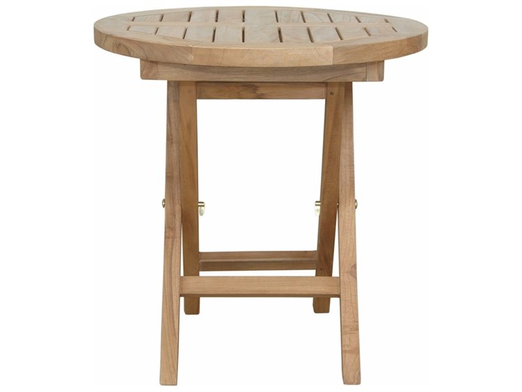 Anderson Teak Montage 20'' Round Folding Table