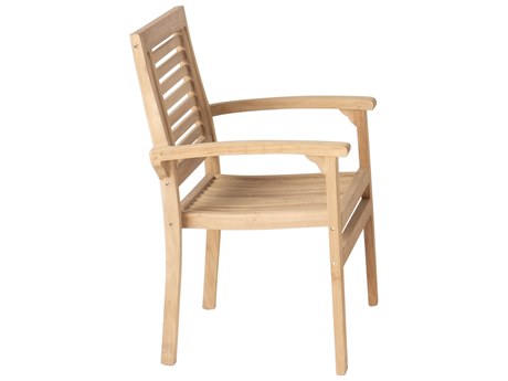 Alfresco Home Grasmere Super Teak Outdoor Lounge Chairs