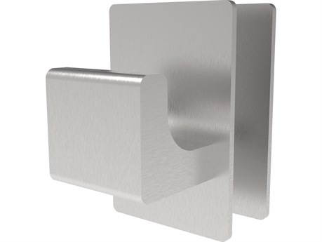 Amba Quadro Brushed Bathrobe Hanger
