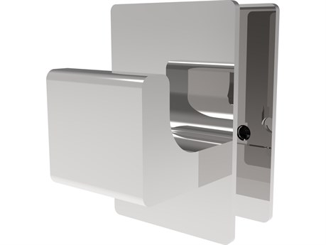 Amba Quadro Polished Bathrobe Hanger