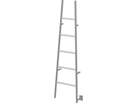 Amba Jeeves Polished Stainless A-Ladder Heated Towel Rack