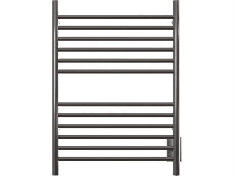 Amba Cape Brushed Straight 12-Bar Hardwired Towel Warmer