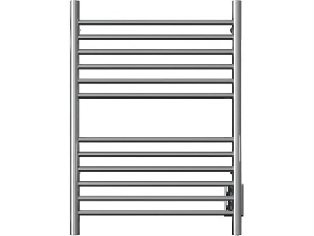 Amba Cape Polished Straight 12-Bar Hardwired Towel Warmer