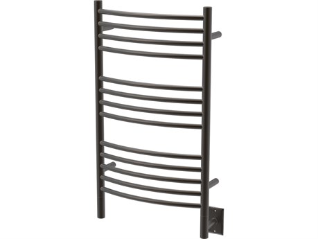 Amba Jeeves Oil Rubbed Bronze Curved 13-Bar Hardwired Towel Warmer