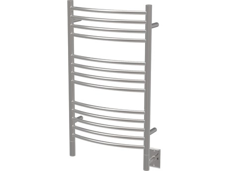 Amba Jeeves Polished Curved 13-Bar Hardwired Towel Warmer