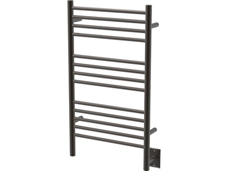Amba Jeeves Oil Rubbed Bronze Straight 13-Bar Hardwired Towel Warmer