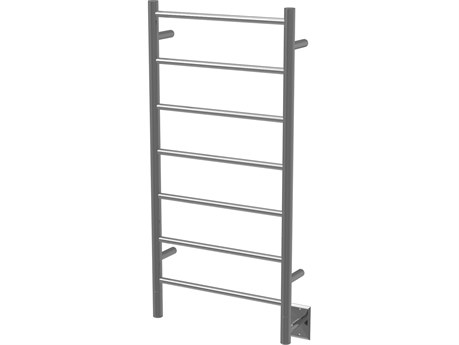 Amba Jeeves Brushed Straight 7-Bar Hardwired Drying Rack