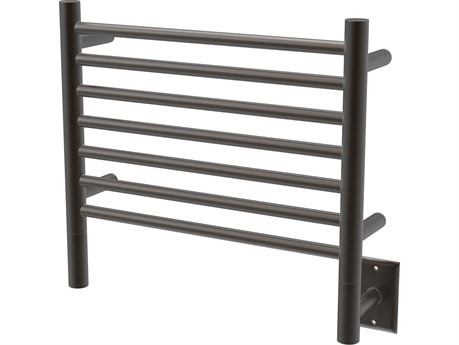 Amba Jeeves Oil Rubbed Bronze Straight 7-Bar Hardwired Towel Warmer
