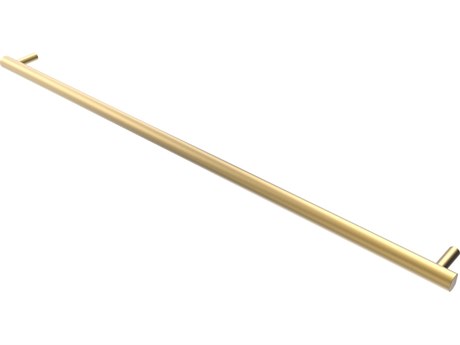 Amba Modello-I Satin Brass Round 59" Hardwired Single Bar