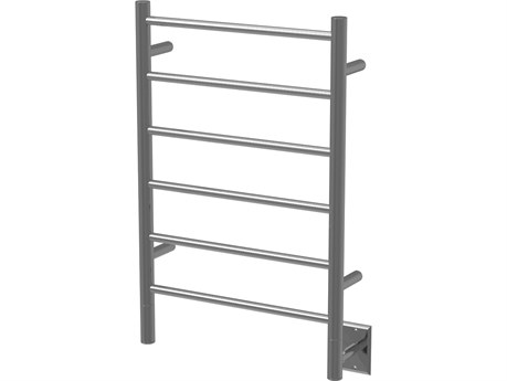 Amba Jeeves Brushed Straight 6-Bar Hardwired Drying Rack