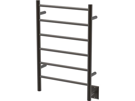 Amba Jeeves Oil Rubbed Bronze Straight 6-Bar Hardwired Drying Rack