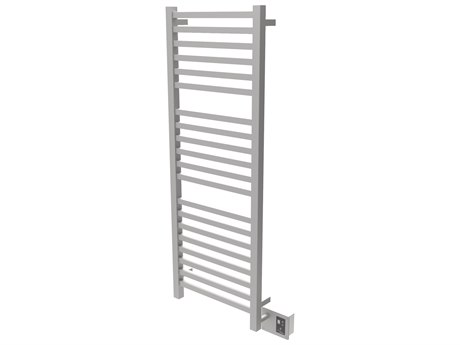 Amba Quadro Brushed Stainless 24" x 57" Heated Towel Rack