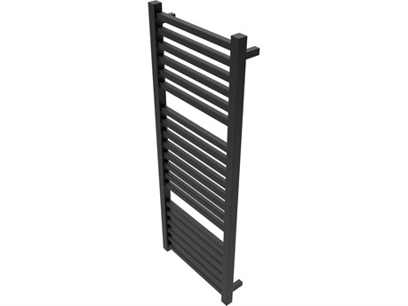 Amba Quadro Matte Black Hardwired Towel Warmer