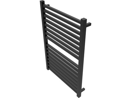 Amba Quadro Matte Black Hardwired Towel Warmer