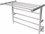 Amba Radiant Brushed Stainless Radiant Shelf Heated Towel Rack  AMBRSHB