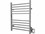 Amba Radiant Brushed Stainless Radiant Square Hardwired Heated Towel Rack  AMBRSWHB