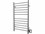 Amba Radiant Brushed Stainless Radiant Large Hardwired Straight Heated Towel Rack  AMBRWHLSB