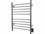 Amba Radiant Satin Brass Radiant Hardwired Straight Heated Towel Rack  AMBRWHSSB