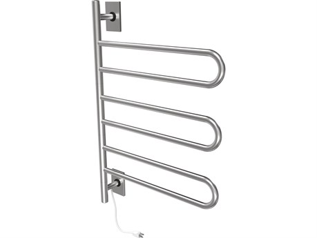 Amba Swivel Brushed Hardwired and Plug-In Combo with 3 Looped Bars