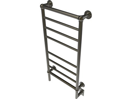 Amba Traditional Brushed Bronze 8-Bar Hardwired Towel Warmer